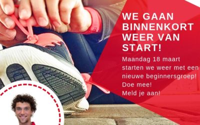 Binnenkort start hardloopcursus voor beginners!